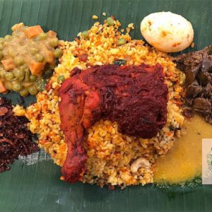 banana leaf biriyani sri lanka